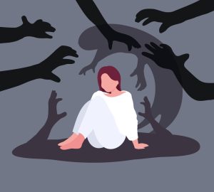 Ilustrasi terapi PTSD dan penanganan gangguan stres pascatrauma melalui konseling kesehatan mental